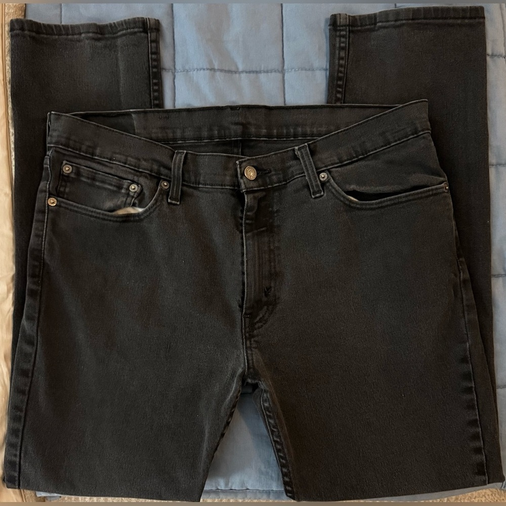 🔹 Levi’s 511 Slim Fit Black Stretch Jeans 👖– W36 L30 🔹